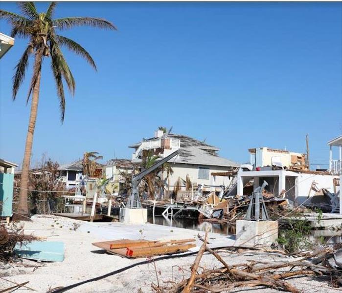 storm damaged Florida homes